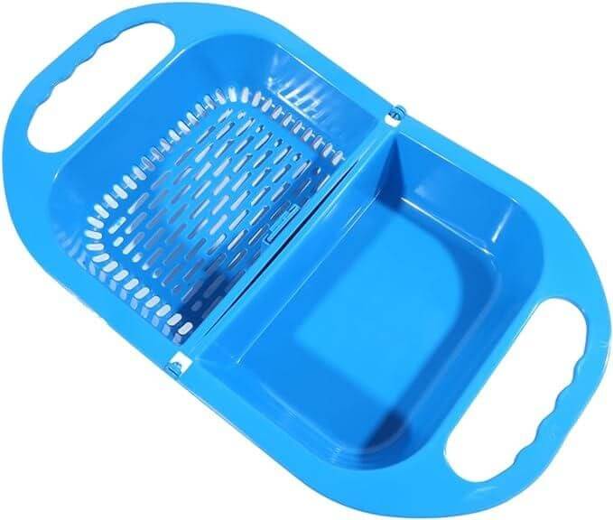 Multifunctional Foldable Drain Basket Hanging Fruit and Vegetable Storage Basket- Brand Kiosk Store