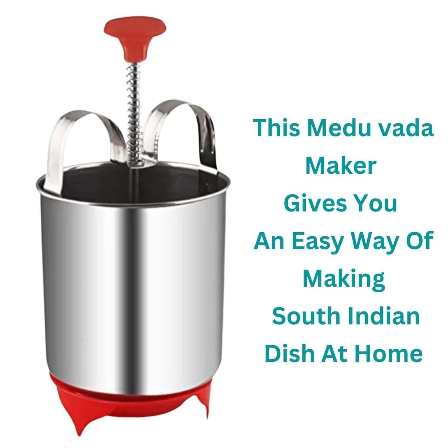 Stainless Steel Medu Vada Maker With Stand- Brand Kiosk Store