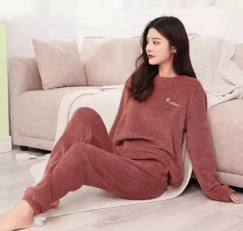 Women's Winter Woolen Top Bottom Set- Brand Kiosk Store