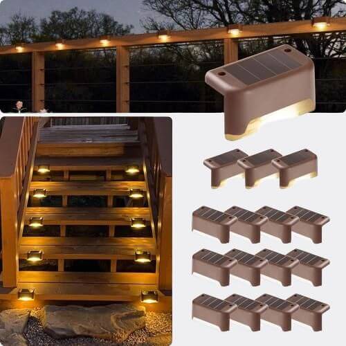Solar Deck Lights Outdoor- Brand Kiosk Store