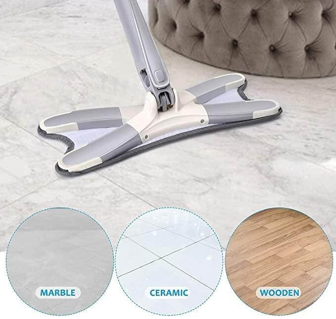 X-Type Microfiber Floor Cleaning mop- Brand Kiosk Store