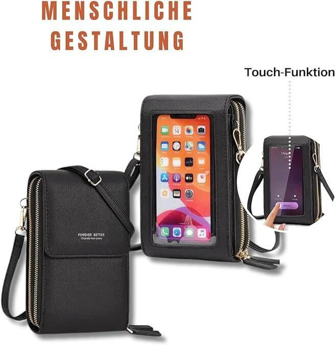 Mobile Phone Case-Purse With Touchscreen- Brand Kiosk Store