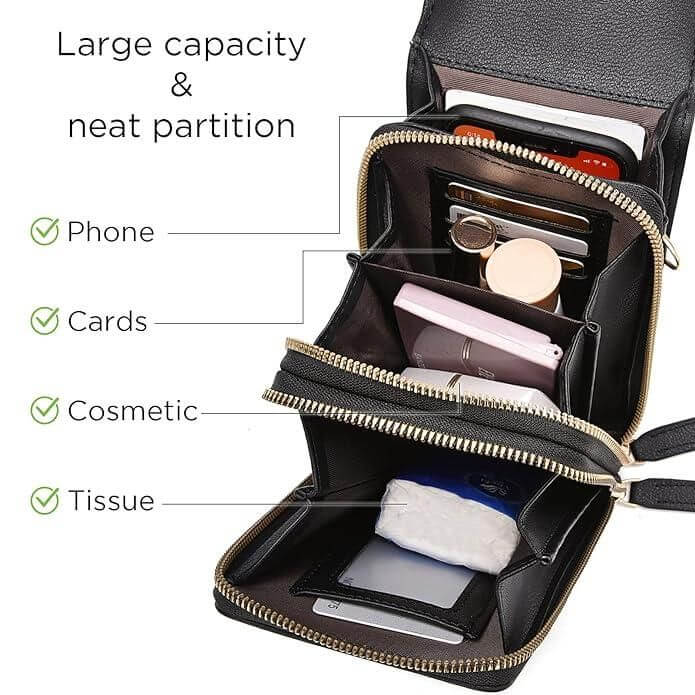 Mobile Phone Case-Purse With Touchscreen- Brand Kiosk Store