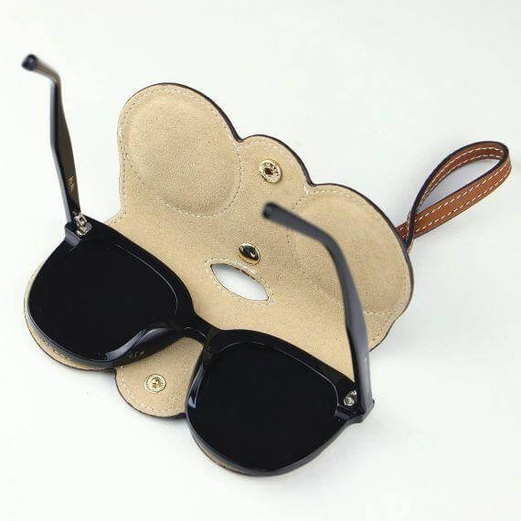 Eyewear Glasses Case Slim Sunglasses Pouch- Brand Kiosk Store