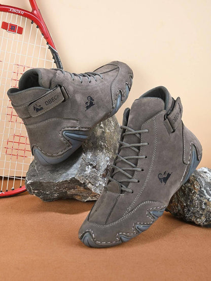 BOLLERO Casual Sneakers For Men's (Grey)- Brand Kiosk Store