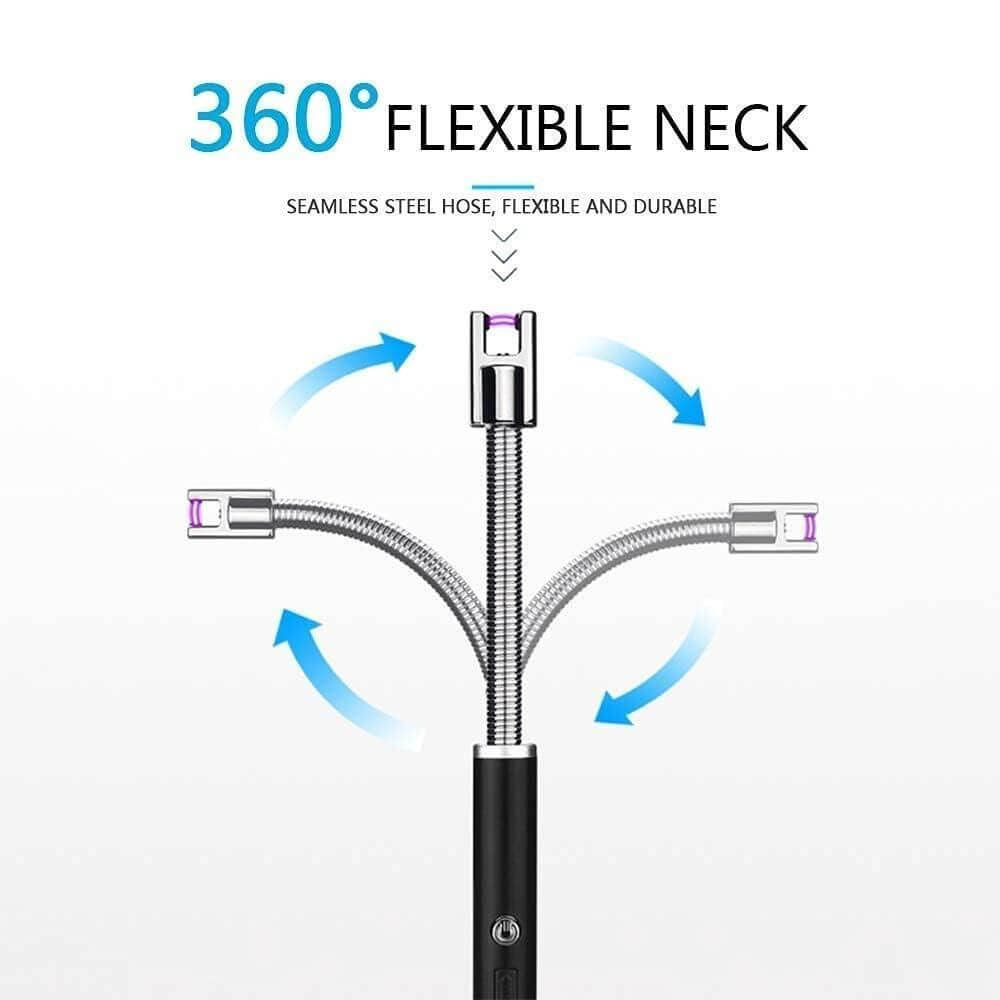 USB Plasma Rechargeable Electric Lighter for Kitchen- Brand Kiosk Store