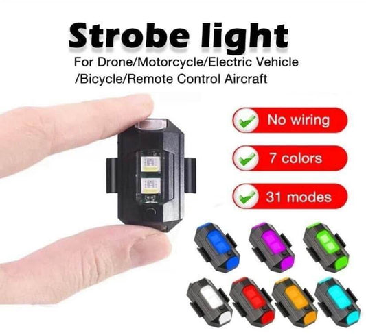 Helmet Exterior Night Signal Light With USB(Pack Of 2)- Brand Kiosk Store