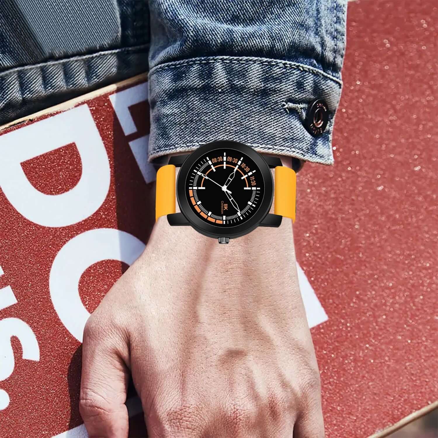 Round Numerical Dial Analogue Men Watch- Brand Kiosk Store