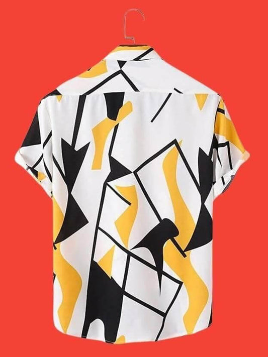 Men Regular Fit Printed Casual Shirt- Brand Kiosk Store