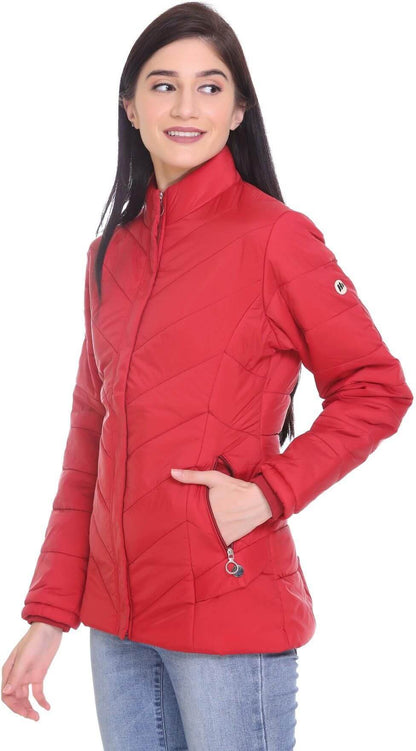 Women Self Design Casual Jacket- Brand Kiosk Store