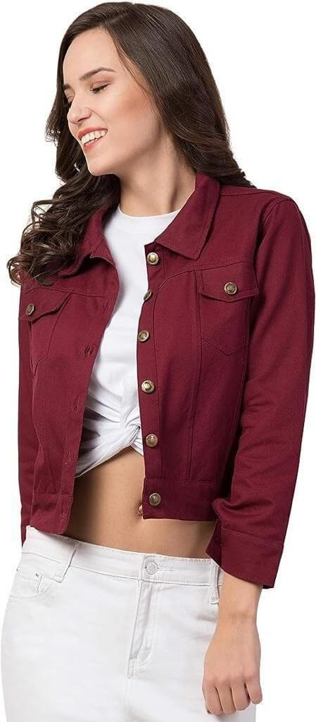 Women Denim Jackets For Winters- Brand Kiosk Store