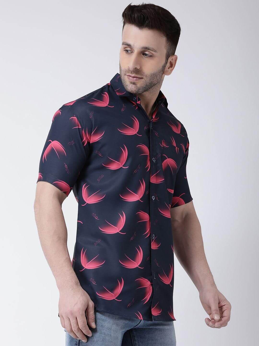 RAIG Printed Half Sleeves Casual Shirts- Brand Kiosk Store