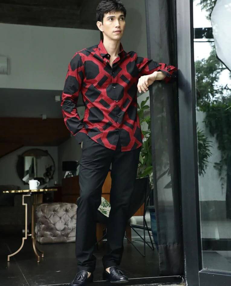Poly Cotton Printed Full Sleeves Regular Fit Mens Casual Shirt- Brand Kiosk Store