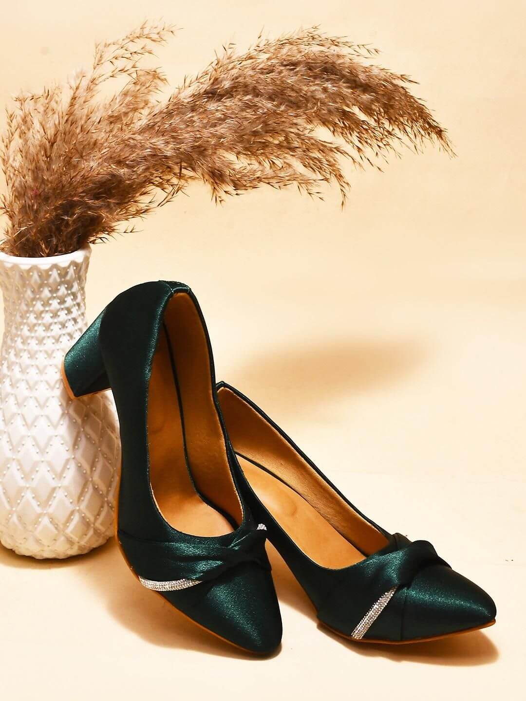 Stylish Block Heel Mules Sandal For Womens- Brand Kiosk Store