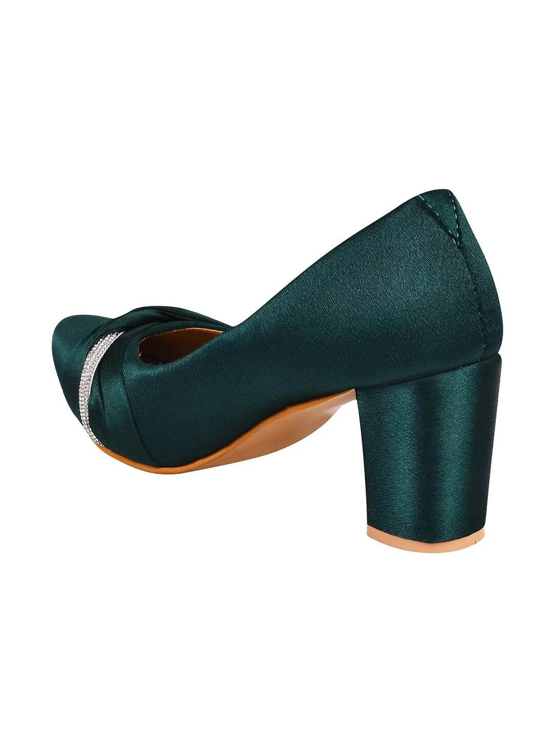 Stylish Block Heel Mules Sandal For Womens- Brand Kiosk Store
