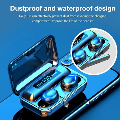 M10 Bluetooth Headset (Black, True Wireless)- Brand Kiosk Store