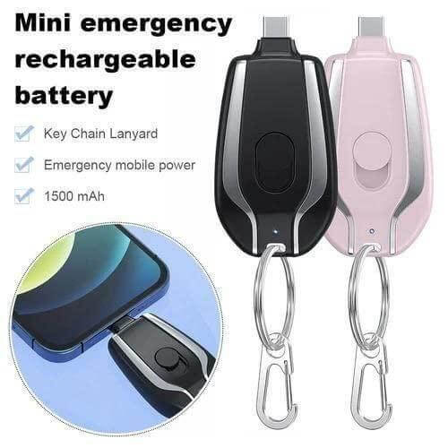 Portable Emergency Key Chain Power Bank- Brand Kiosk Store