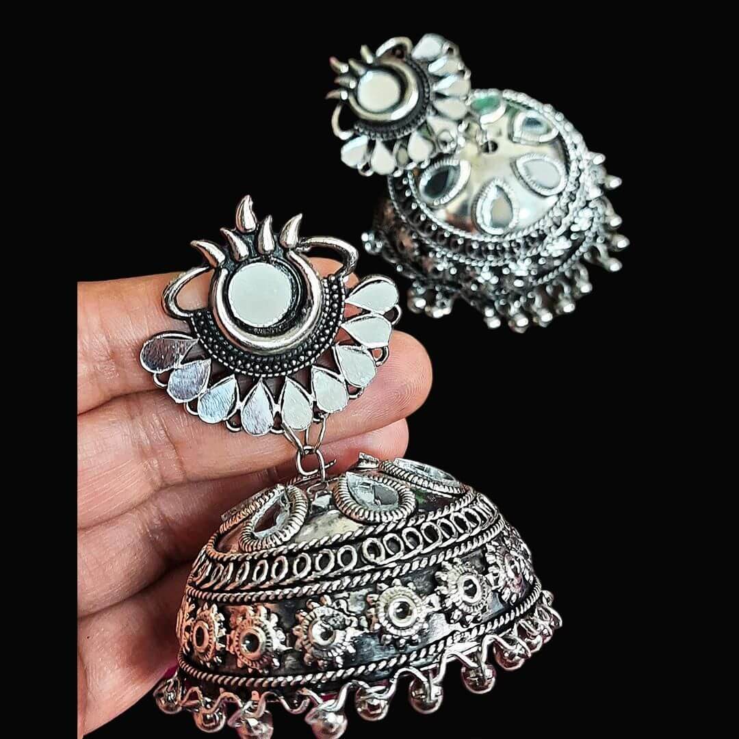 Punjabi style jhumka earring