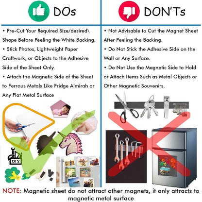 LifeKrafts Magnetic Adhesive Sheets.- Brand Kiosk Store
