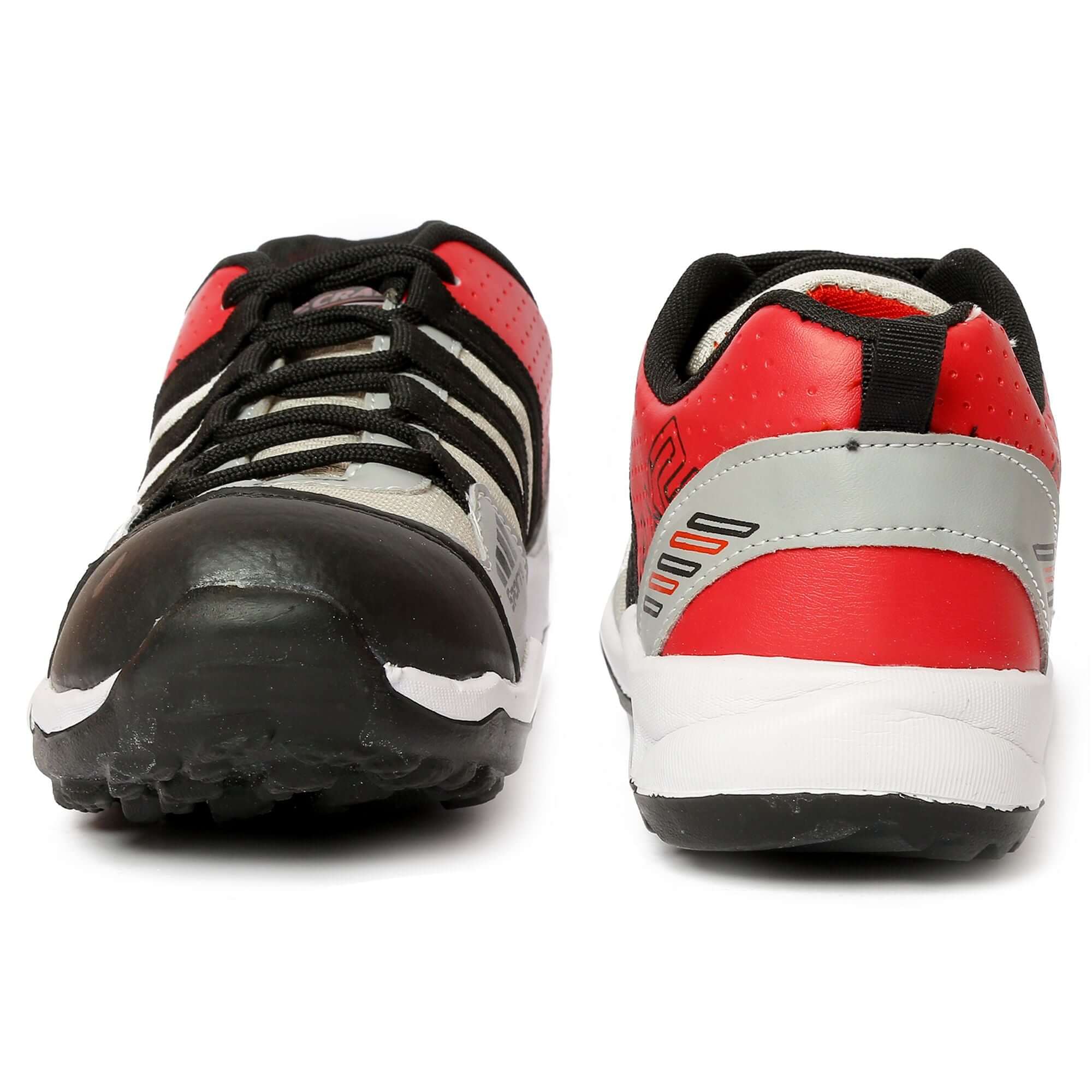 Speed Brand Men's Rider Laced Sports Shoes (Black/Red) :: RAJASHOES