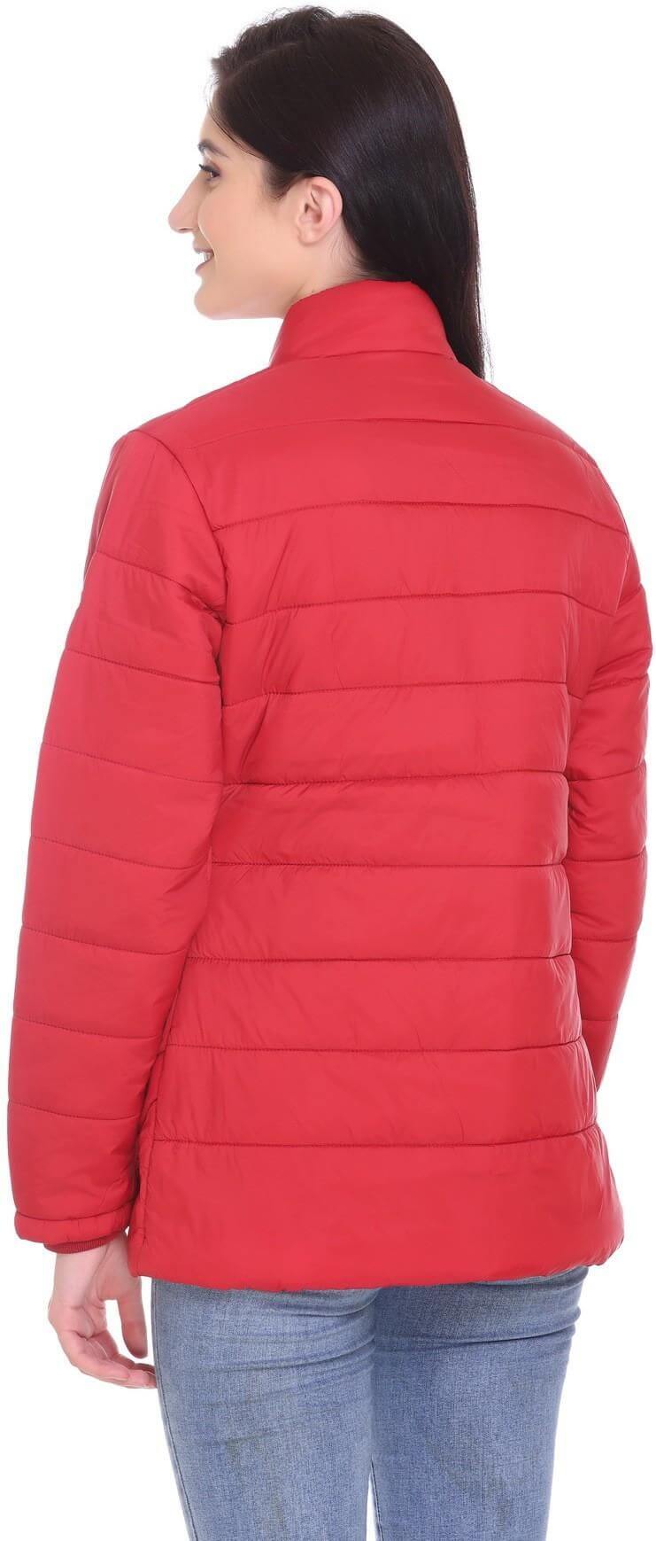 Women Self Design Casual Jacket- Brand Kiosk Store