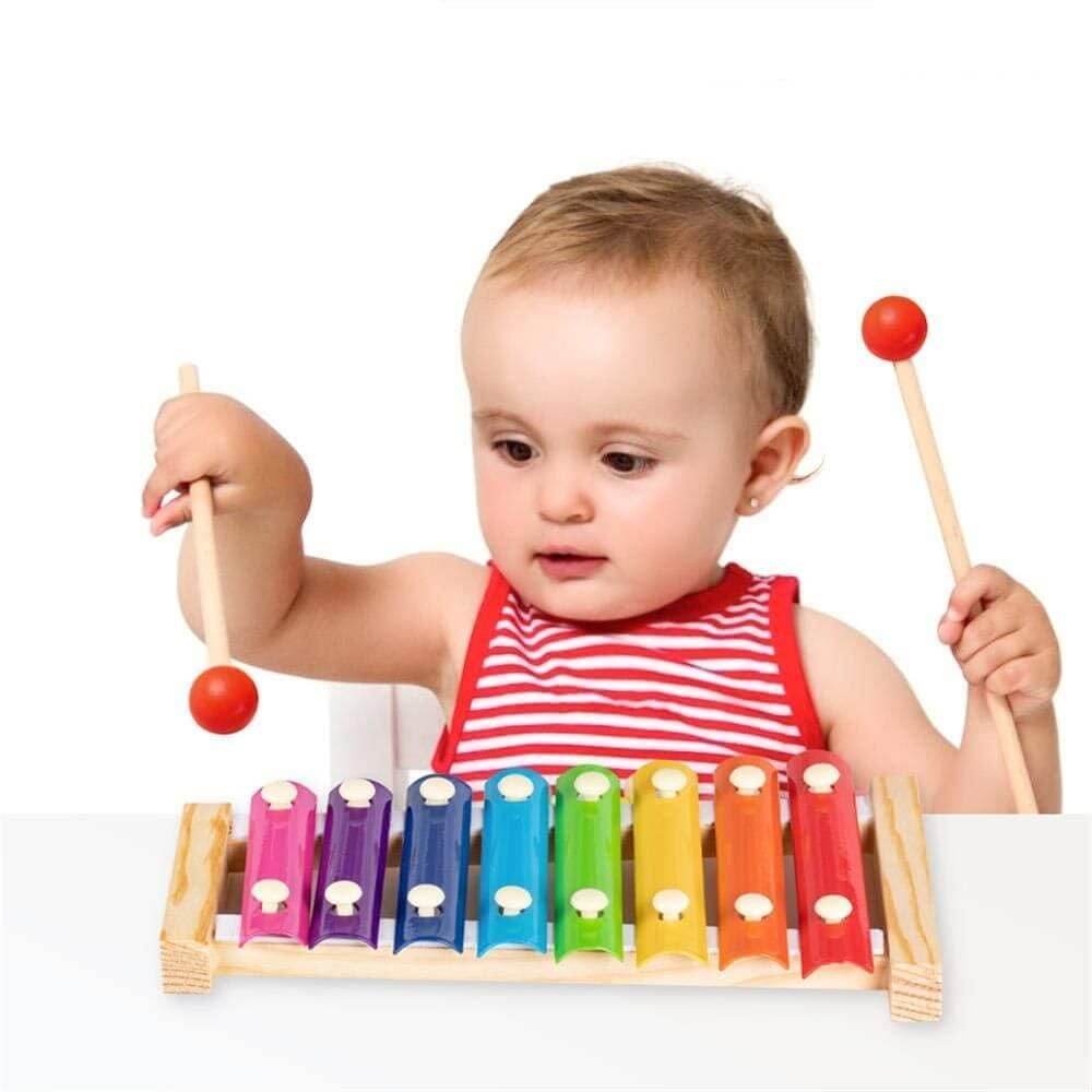 Wooden Xylophone Musical Toy 8 Note (Big Size)- Brand Kiosk Store