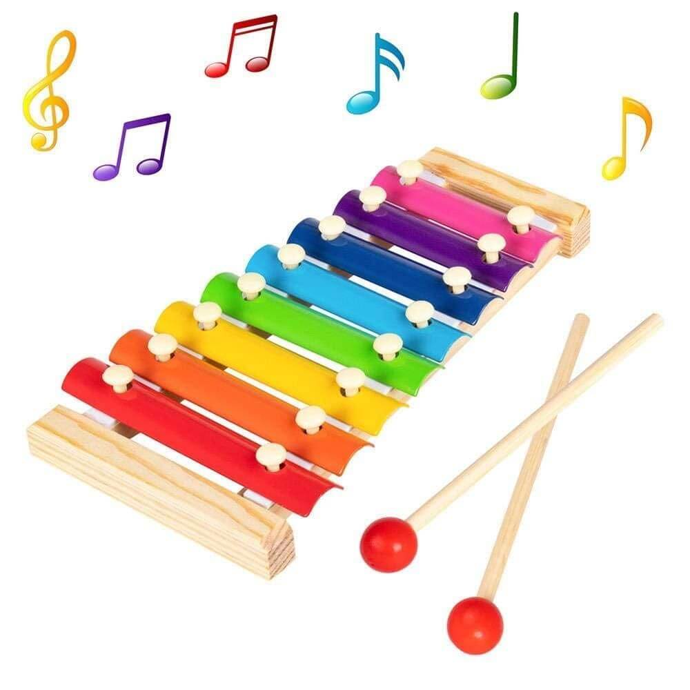 Wooden Xylophone Musical Toy 8 Note (Big Size)- Brand Kiosk Store