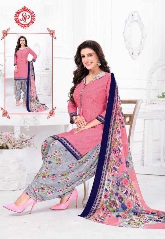Special Printed Crepe Dress Material /Suits- Brand Kiosk Store