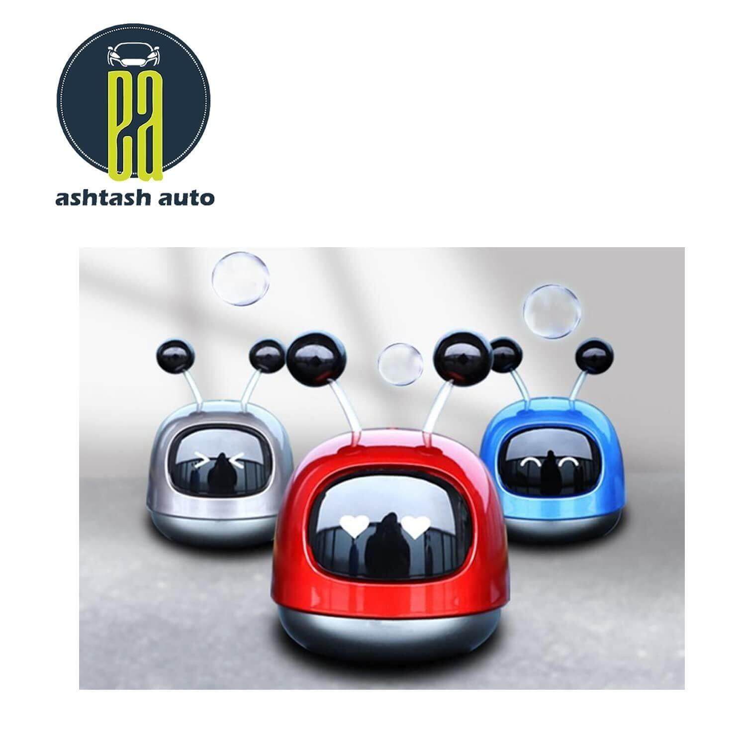 Robot Car Perfume For Car Dashboard (Blue)- Brand Kiosk Store