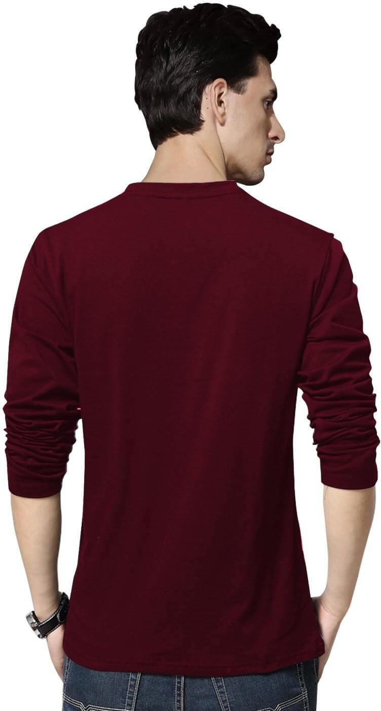 Men's Full Sleeve Casual T-shirts- Brand Kiosk Store