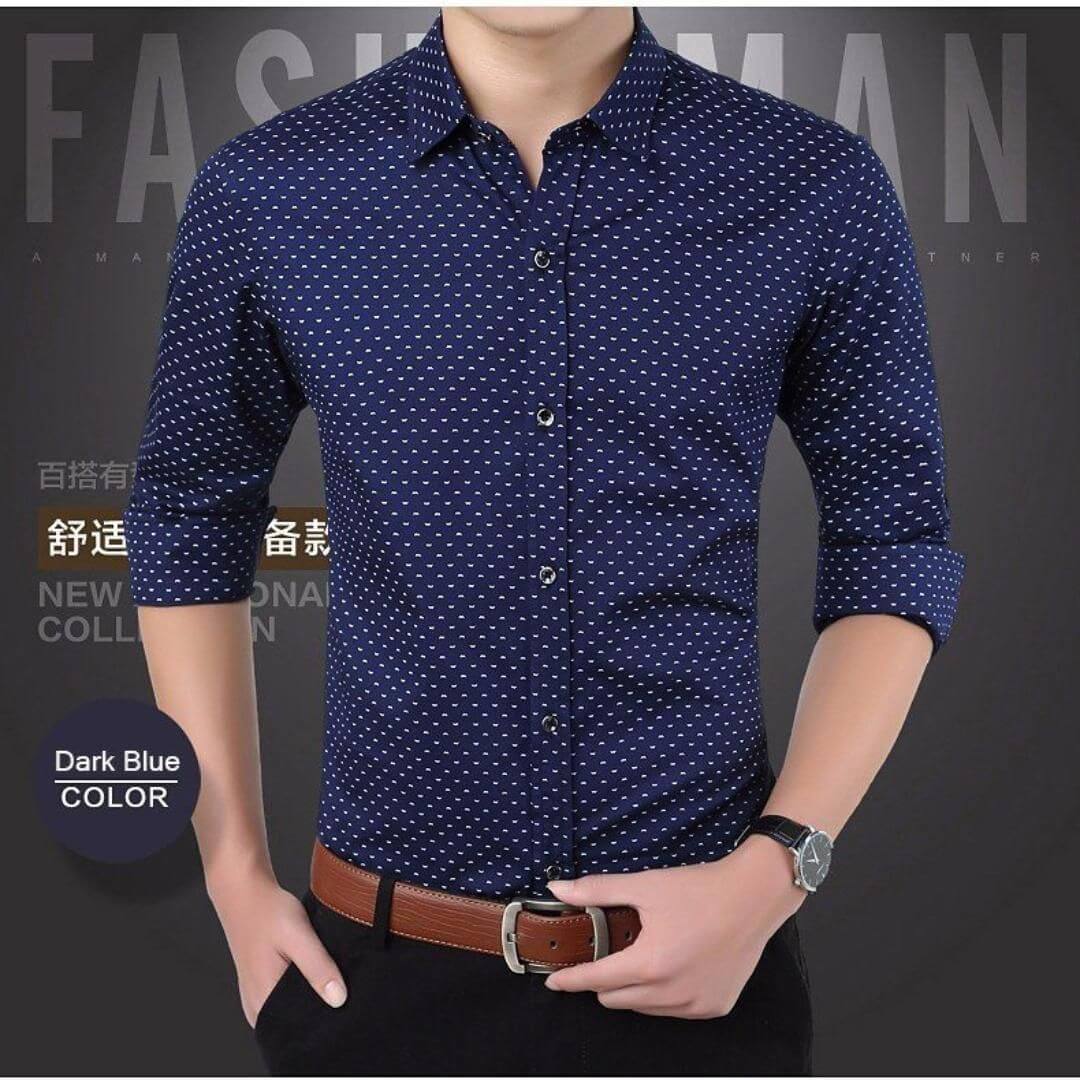 Tom Scott Cotton Blend Printed Slim Fit Shirt Pack Of 3- Brand Kiosk Store