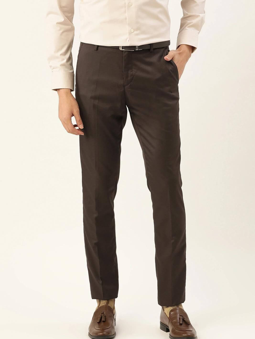 Mens Poly Viscose Formal Trousers- Brand Kiosk Store