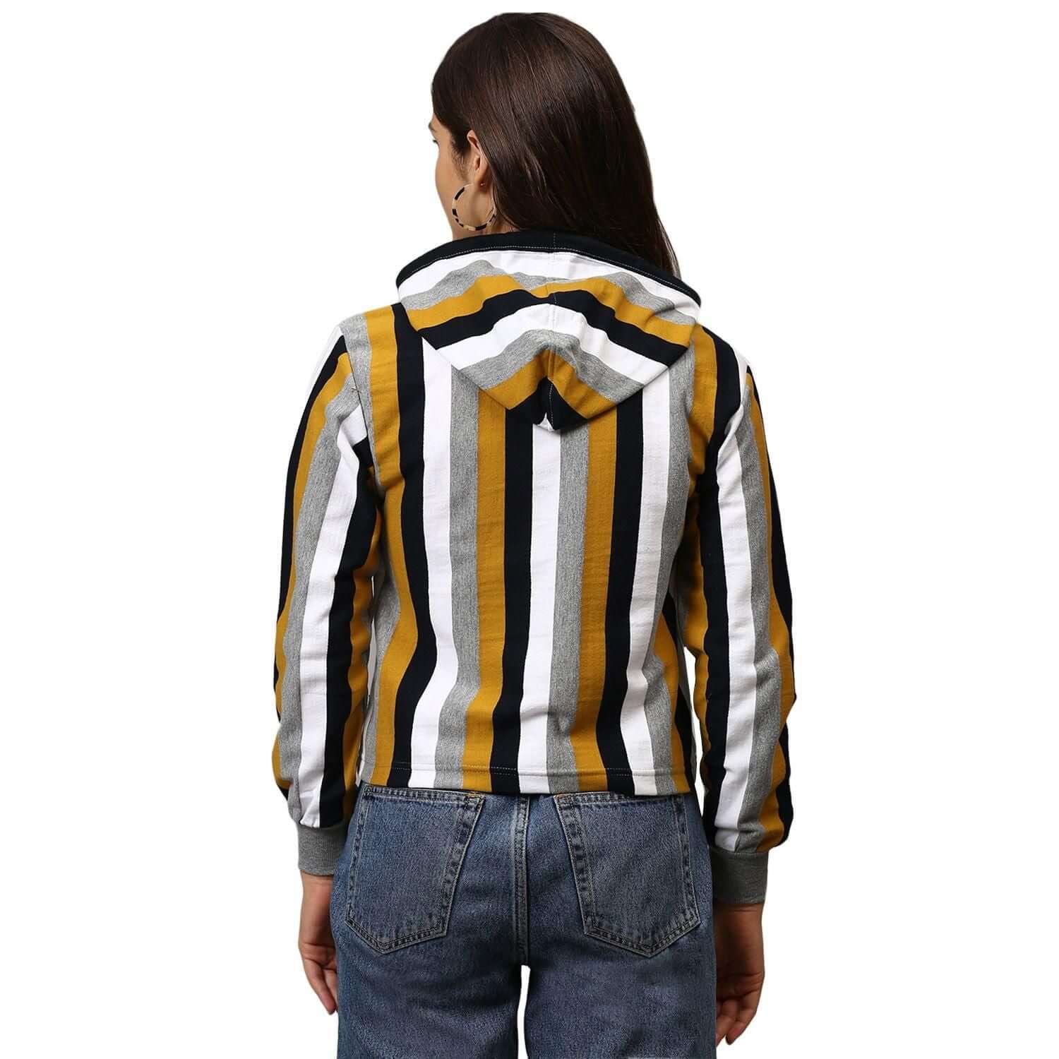 Campus Sutra Women's Solid Stylish Casual Sweatshirts- Brand Kiosk Store