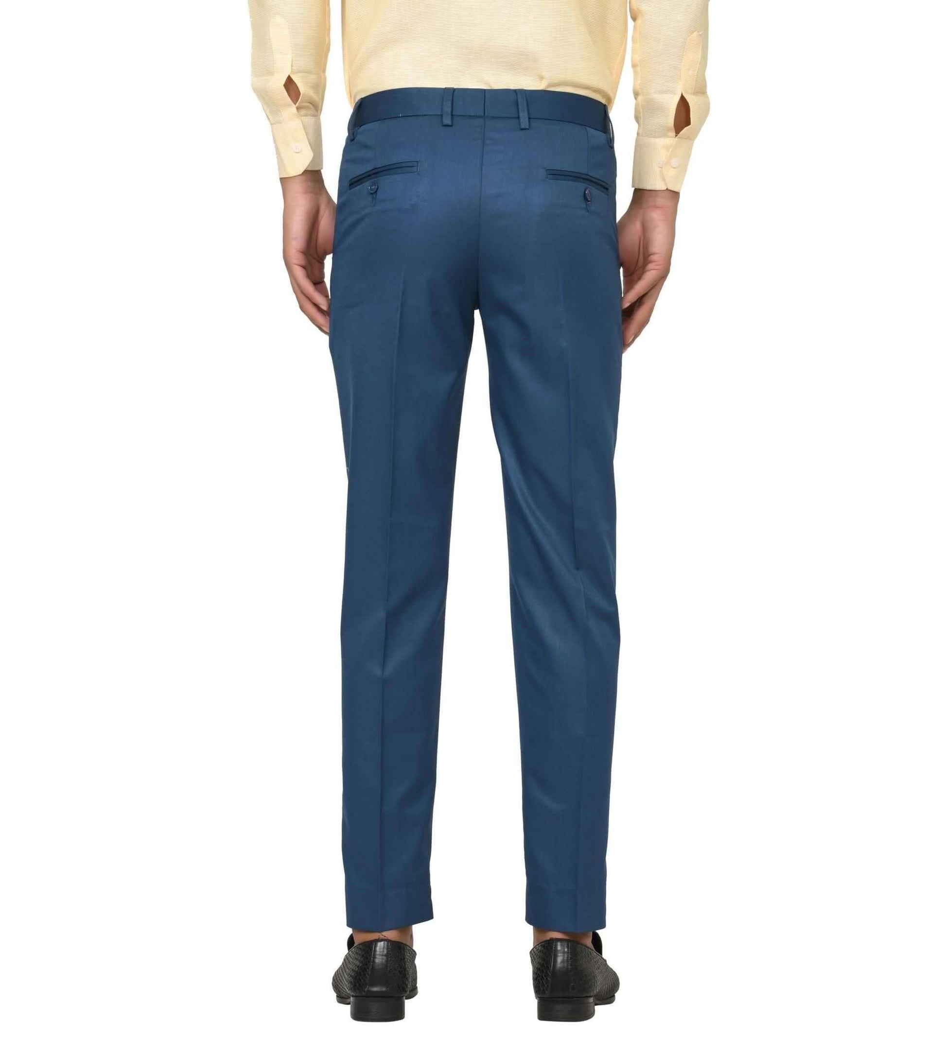 Mens Poly Viscose Formal Trousers- Brand Kiosk Store