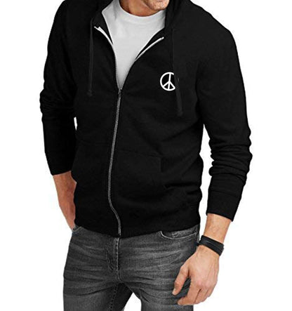 Fleece Solid Full Sleeves Jacket- Brand Kiosk Store