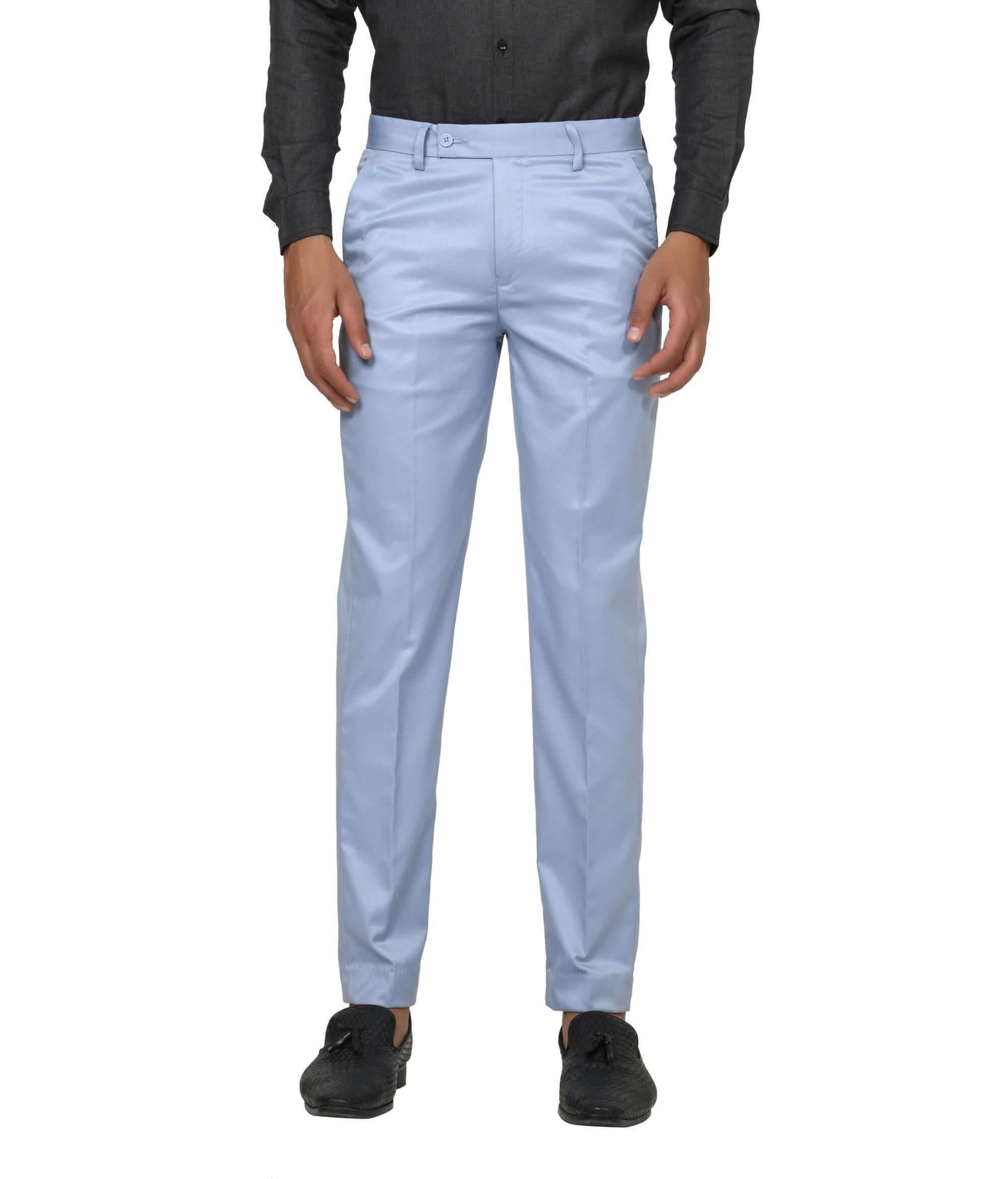 Mens Poly Viscose Formal Trousers- Brand Kiosk Store
