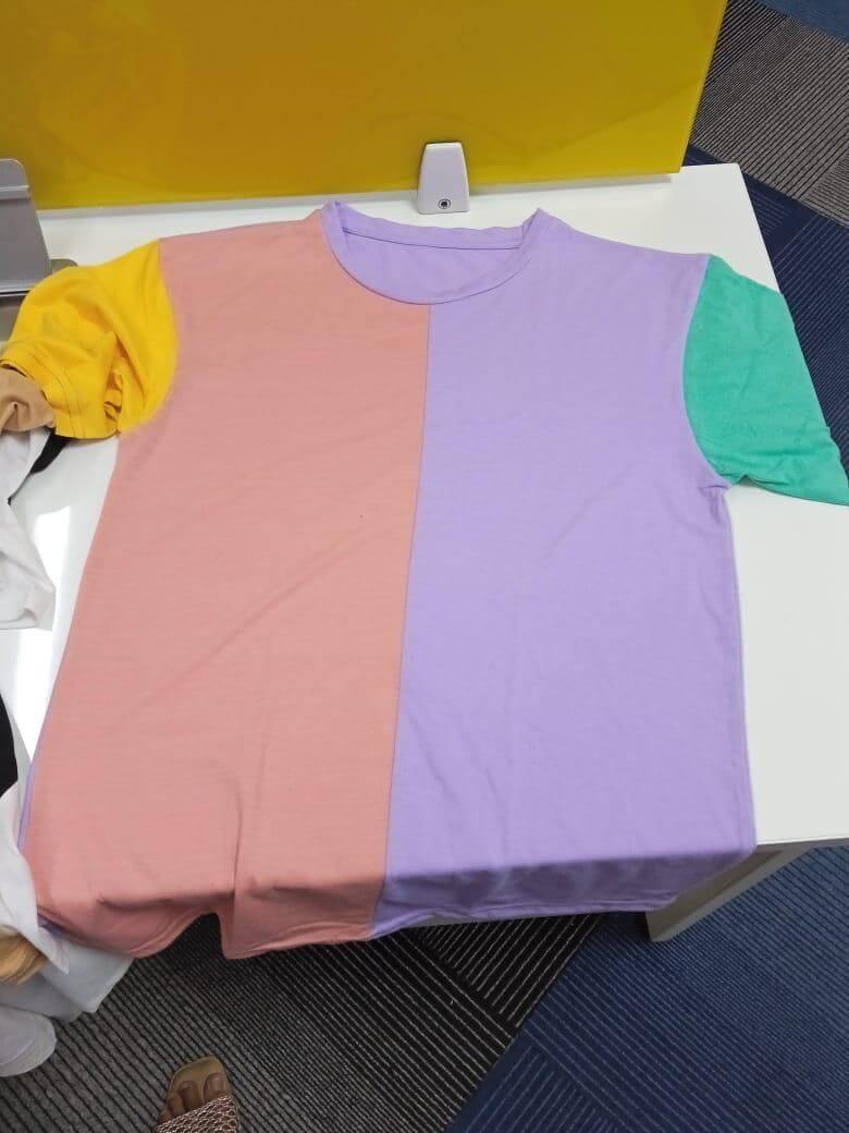 Men Color Block T-shirt- Brand Kiosk Store