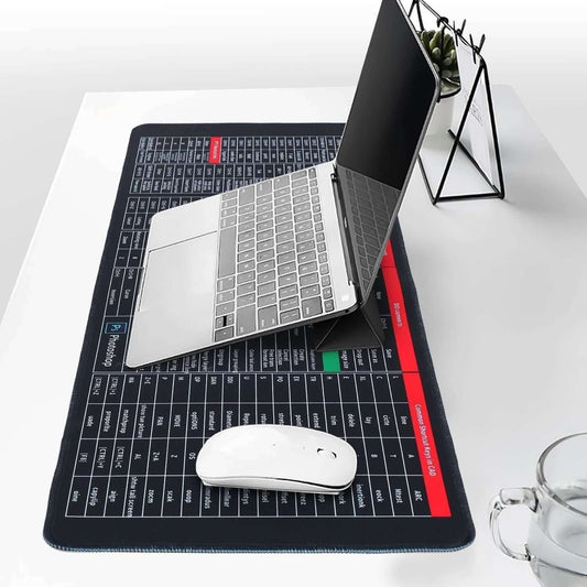 Extended Gaming Laptop Mouse Pad, Thick Non-Slip Rubber Base Desk Mat- Brand Kiosk Store